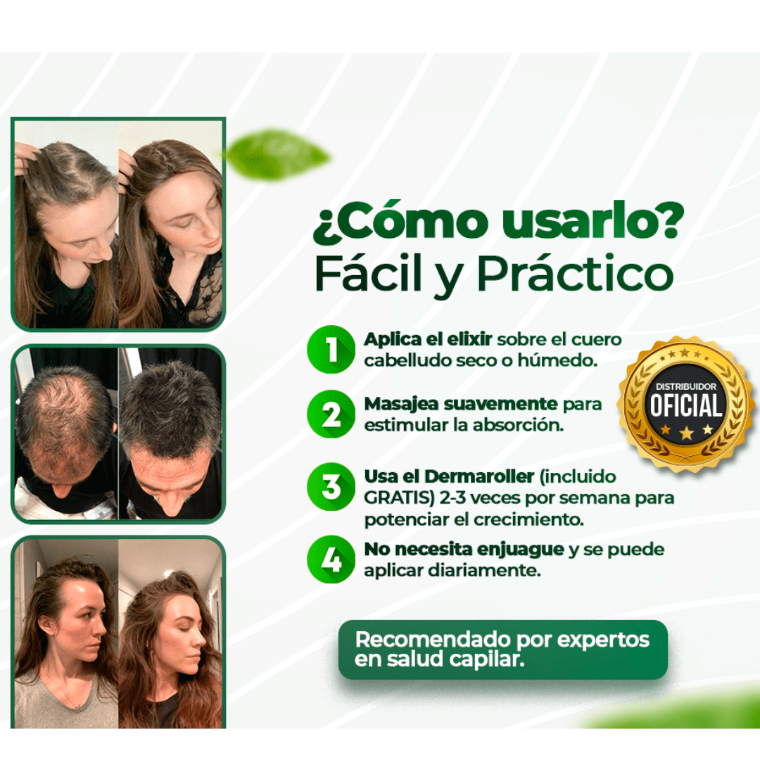 ELIXIR PARA EL CRECIMIENTO DEL CABELLO 3x1