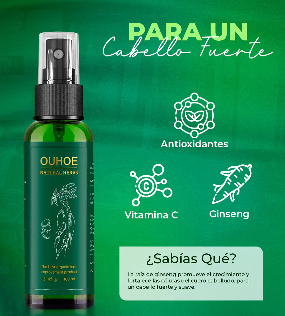 ELIXIR PARA EL CRECIMIENTO DEL CABELLO 3x1